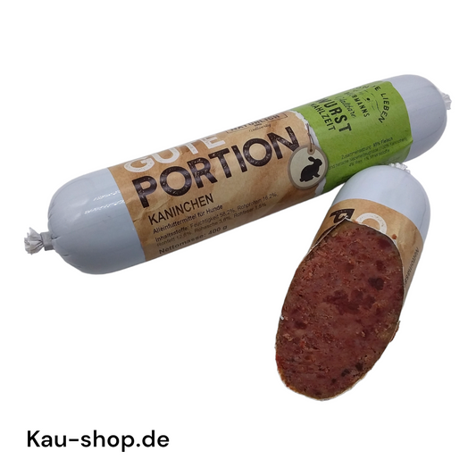 Hundewurst Kaninchen