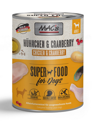 MAC's Dog Hühnchen & Cranberry 800g