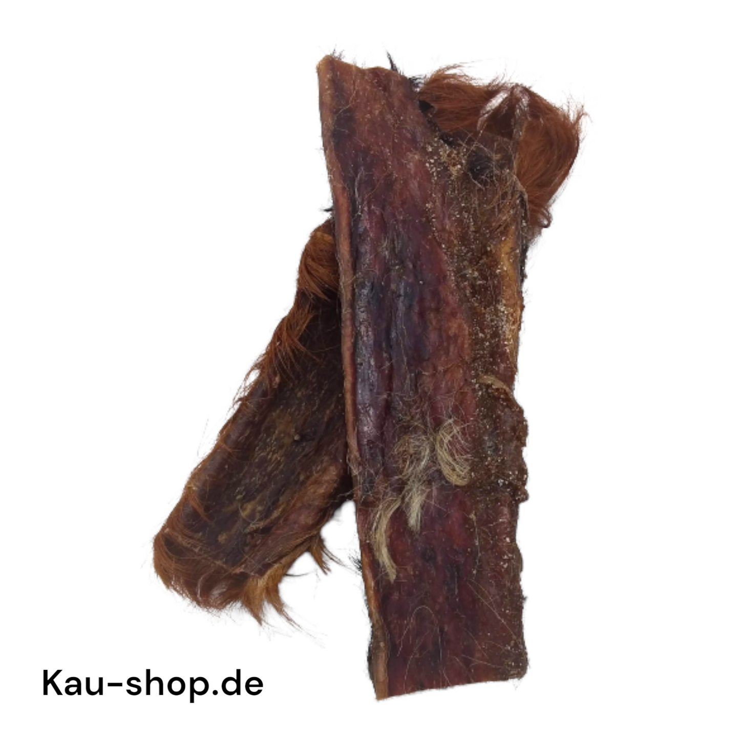Rinder-Kopfhaut mit Fell, ca.15cm