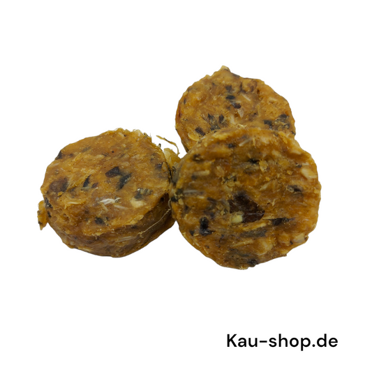 Lachsfleich-Taler
