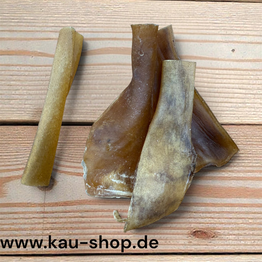 Büffelkopfhaut, ca. 15cm Stücke, 1000g