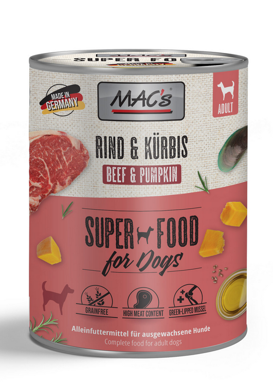 MACs Dog Rind & Kürbis