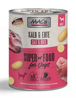 MAC's Dog Kalb & Ente 800g