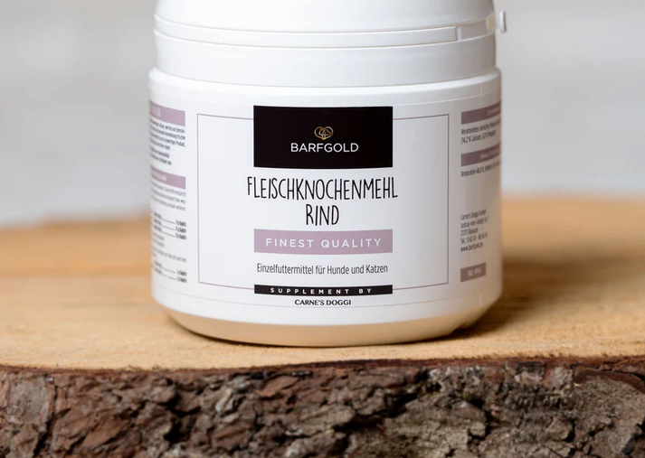 Fleischknochenmehl Rind 250 g Dose