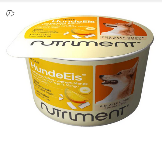Banane,Kokos-Joghurt und Mango