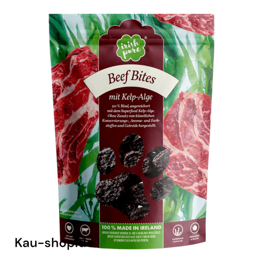 Irish beef snack, beef bites with kelp algae, 150g 